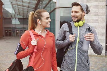 Фляга для води Super Sparrow Tritan - 350/500/750/1000 мл, без BPA, спортивна, для велосипеда, фітнесу, подорожей, сіра