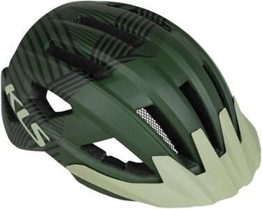 Велосипедний шолом KELLYS Daze KLS MTB, унісекс, регульований, M/L (55-58 см), військово-зелений