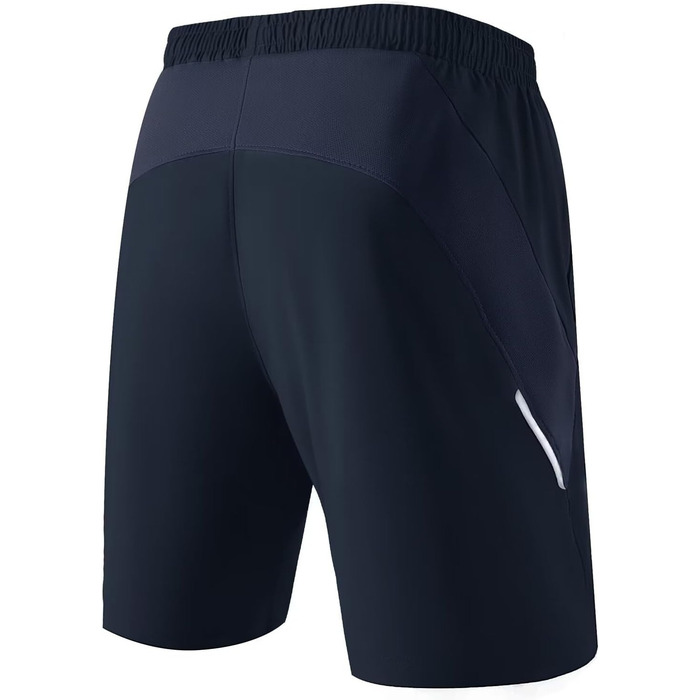 Шорти спортивні чоловічі HMIYA, дихаючі, з кишенею на блискавці, 6XL, темно-синій