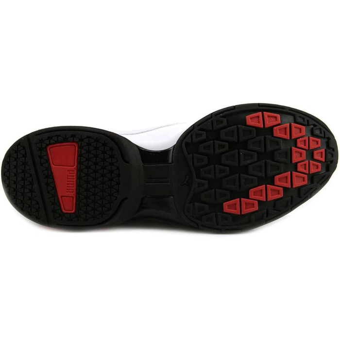 Кросівки Puma Tazon 6 для чоловіків, 45 EU, білий, чорний, срібний