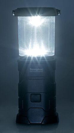 Semptec Ліхтарі для виживання Urban Survival Technology: Набір 2 шт. LED кемпінгові ліхтарі, зарядка від динамо, сонячної батареї та USB (ліхтарі-кришки, ліхтарі на ручку, power bank)