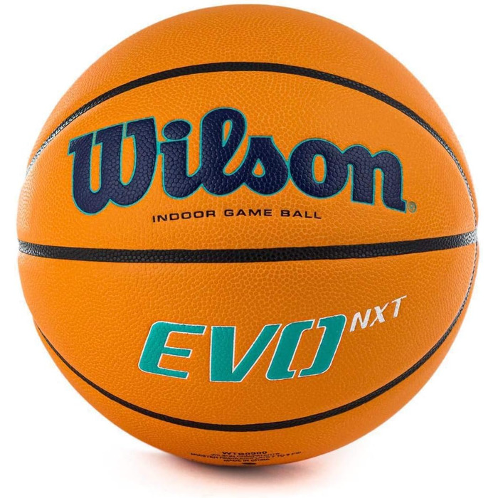 Баскетбольний м’яч WILSON Evo Nxt Champions League, розмір 7, офіційний ігровий м’яч Ліги чемпіонів