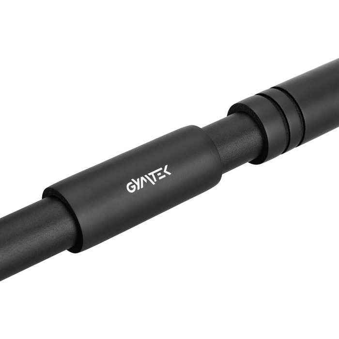 Кімнатна турнік Gymtek для дверних прорізів 70-100 см - для домашнього фітнесу, силових тренувань, чорний