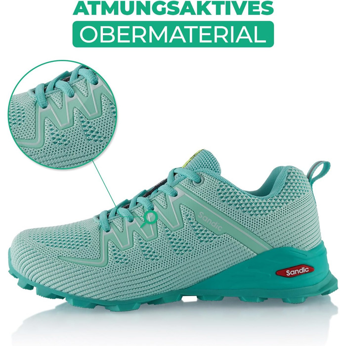 Трекінгові черевики для жінок та чоловіків, дихаючі, для трейлраннінгу та трекінгу, 37 EU, блакитні