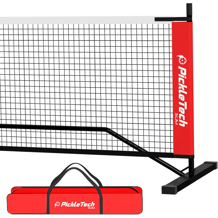PickleTech 4.0: Портативна сітка для піклболу, 6.6 м, Outdoor, з сумкою, сертифікат USAPA