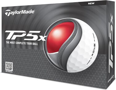 Унісекс гольф-м'ячі TaylorMade TP5, преміум-якість