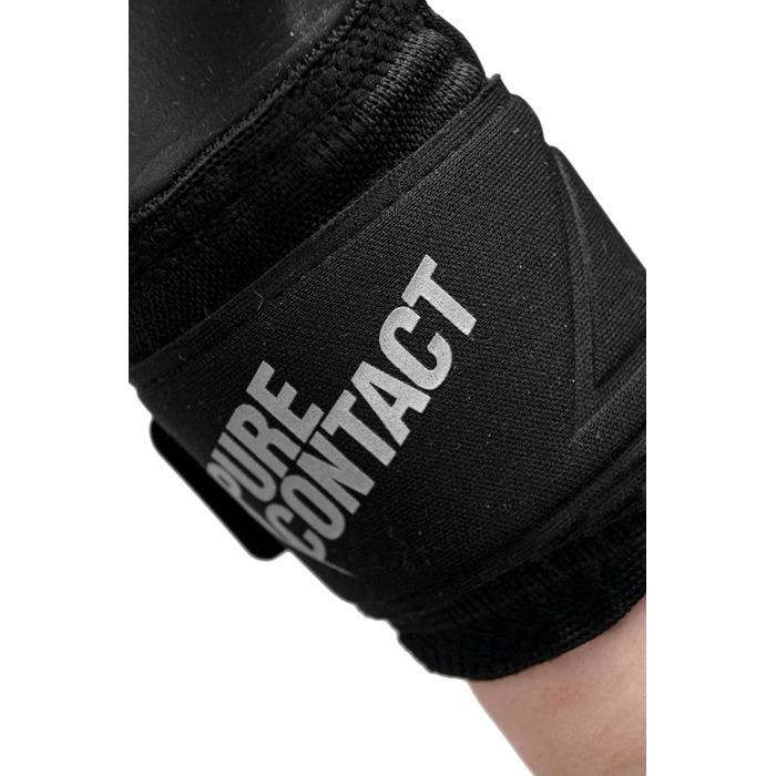Воротарські рукавиці Reusch Pure Contact Infinity Junior для футболу (чорні) - дитячі, для штучної трави