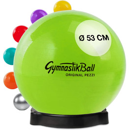 Оригінальний фітбол PEZZI Pezziball Standard з підставкою, м'яч для сидіння