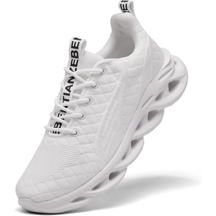 Жіночі кросівки для бігу та фітнесу Adidas (37 EU, білі) - дихаючі, легкі для спорту та прогулянок