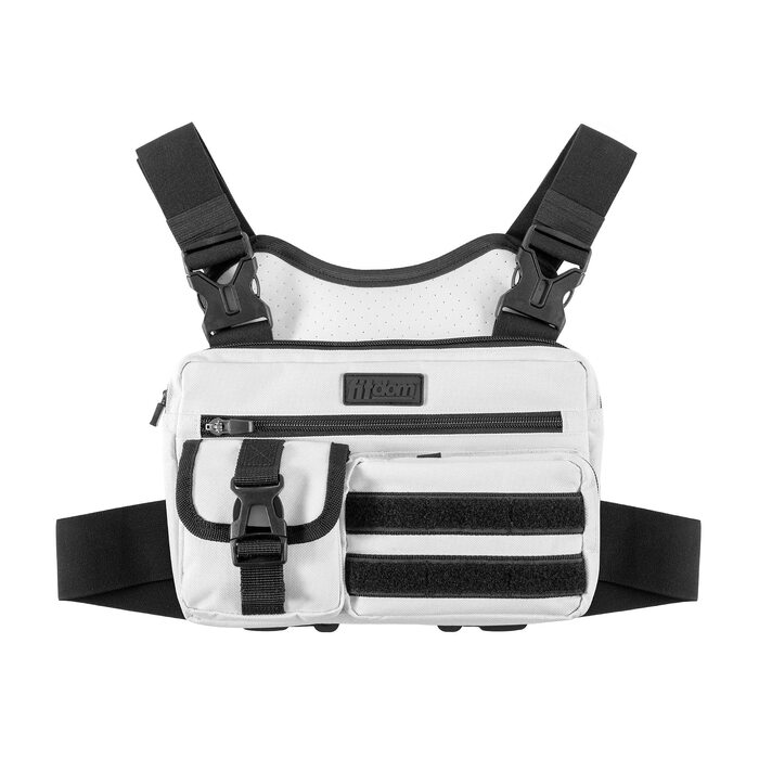 Сумка-месенджер Fitdom Unisex CP-2 оливково-зелена, регульована посадка
