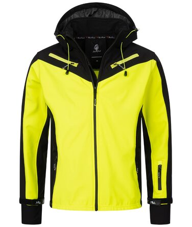 Чоловіча куртка Softshell Rock Creek Outdoor H-286, чорна, розмір 3XL