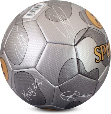 Футбольний м'яч Tottenham F.C. Hy-Pro Silver Camo, офіційна ліцензія, розмір 5, для тренувань і матчів, сувенір для дітей і дорослих