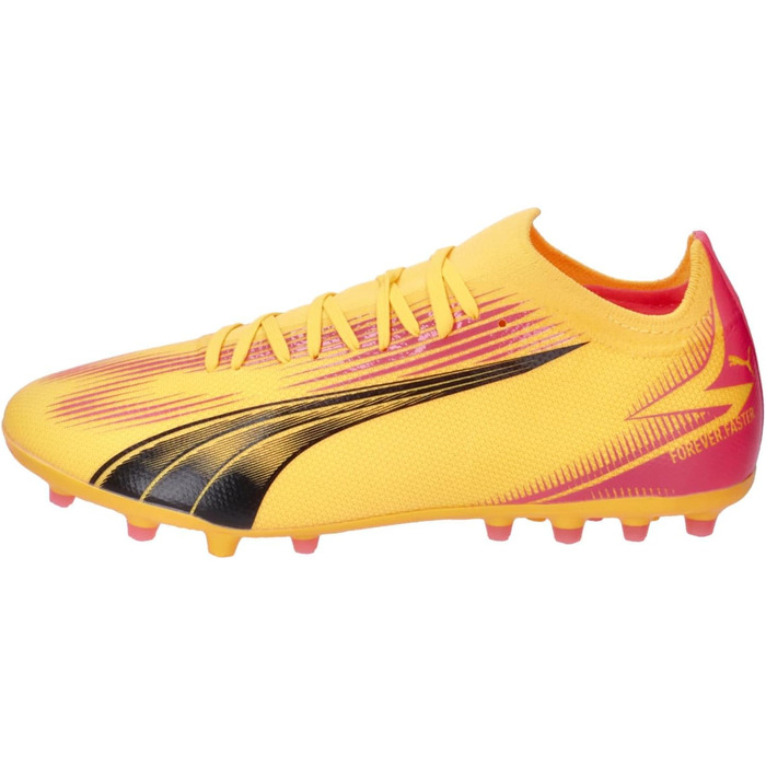 Футбольні бутси PUMA Ultra Match Mg для чоловіків (46.5 EU, Sun Stream Puma Black Sunset Glow)