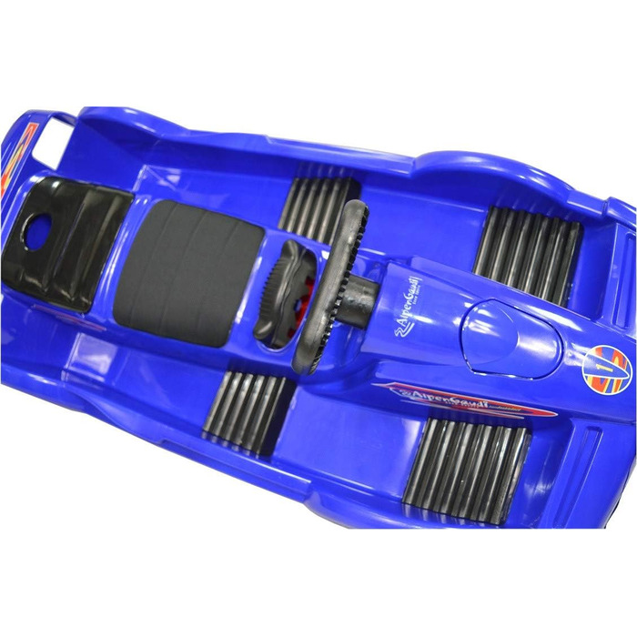 Сніголюб Alpen Gaudi Double Race - двомісний бобслей, блакитний, 114 x 55 x 28 см