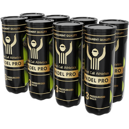 М'ячі для падел-тенісу Great Call Athletics Pro, 3 шт. - професійна якість, для турнірів