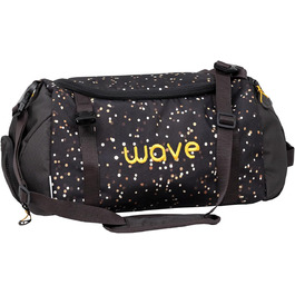 Спортивна сумка Wave Infinity 2-в-1, чорна, 23 л, для хлопців та дівчат з 5 класу