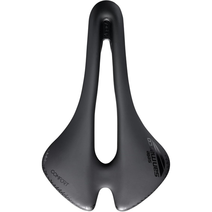 Велосипедне сідло Selle San Marco Aspide Short O-fit Comfort Dynamic для дорослих, унісекс, чорне