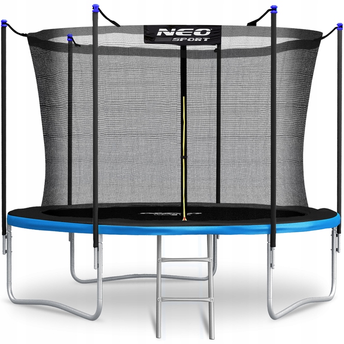 Садовий батут Neo-Sport 10ft/312см із внутрішньою сіткою та драбиною