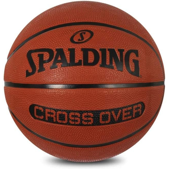 Баскетбольний м'яч Spalding Cross Over NBA, офіційний, розмір 7, для чоловіків, без насоса
