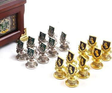 Шахи Квідич сріблясто-золотисті The Noble Collection — подарунковий набір фанатам Гаррі Поттера
