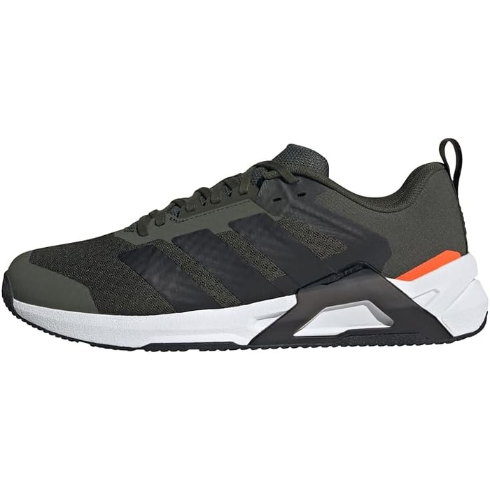 Кросівки Adidas Dropset Control Trainer для чоловіків (46 2/3 EU, Night Cargo Core Black Impact Orange)