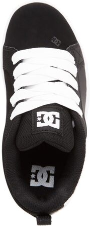 DC Shoes Court Graffik - Чоловічі скейтбординг кросівки, чорно-білі, 35.5 EU