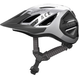 Велосипедний шолом ABUS Urban-I 3.0 ACE з LED підсвіткою, магнітною застібкою, подовженим козирком для чоловіків та жінок