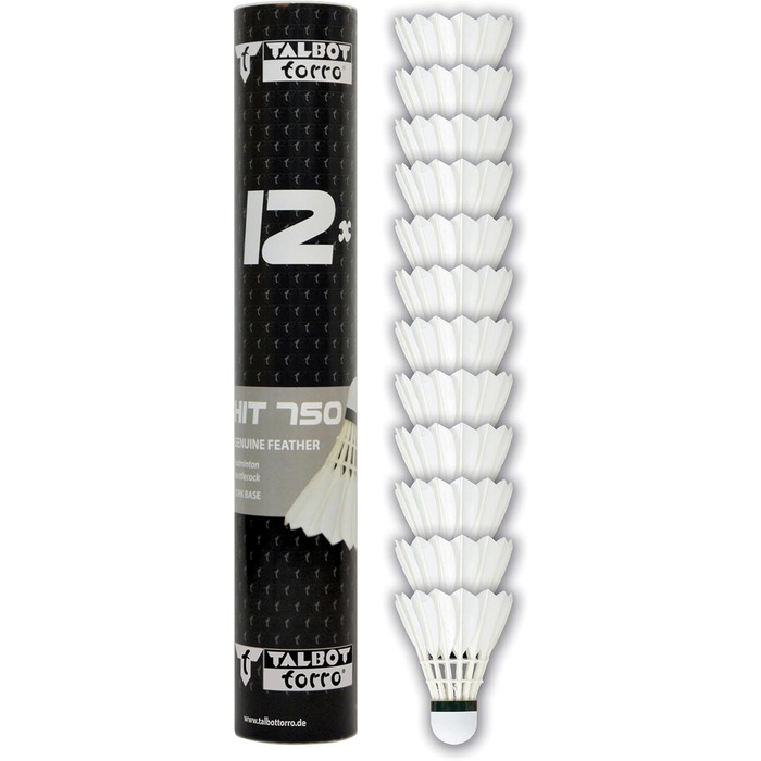 М'яч для бадмінтону Talbot Torro HIT 750 Training Speed, універсальний розмір