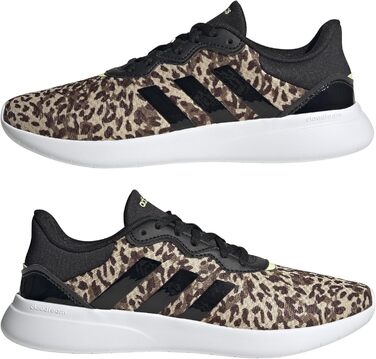 Жіночі кросівки Adidas Qt Racer 3.0 для бігу (38 EU, чорний/лімоний)