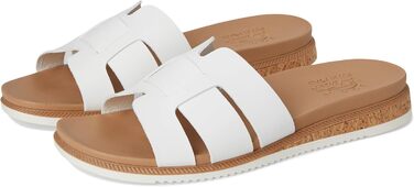 Жіночі сандалії Skechers Desert Kiss – низький профіль, білий колір, модель Opulenter Garten