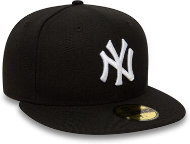 Кепка New Era New York Yankees 59fifty MLB Basic чорно-біла 60 NY