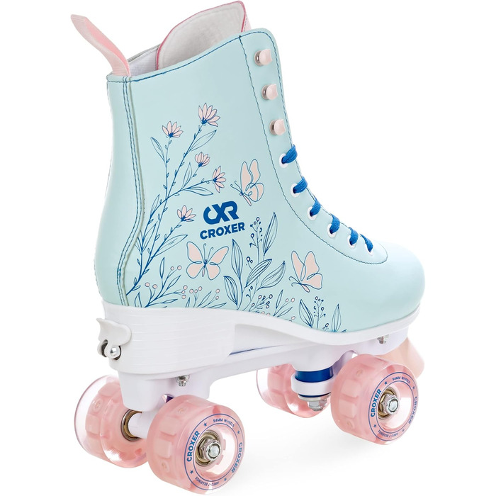 Роликові ковзани для дітей та дорослих, регульовані (35-38, Amara, LED колеса)