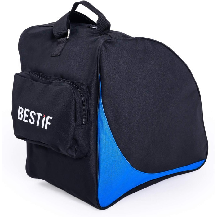 Набір для перевезення лиж та черевиків Skitasche: водонепроникний мішок для лиж до 175 см та сумка для черевиків | Чорний