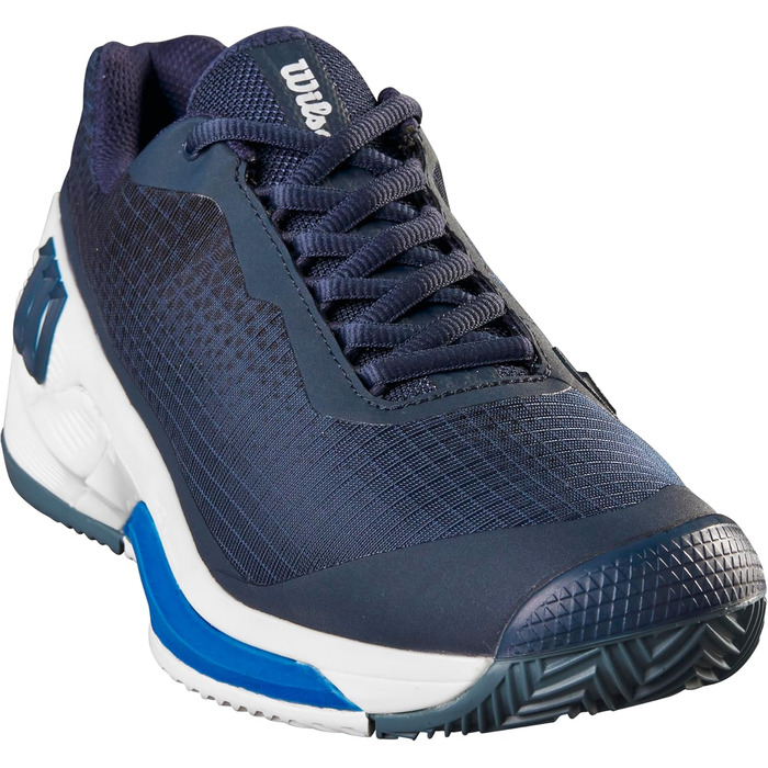 Кросівки для тенісу Wilson Rush Pro 4.0 Clay Navy/White/Blue 46 2/3 EU
