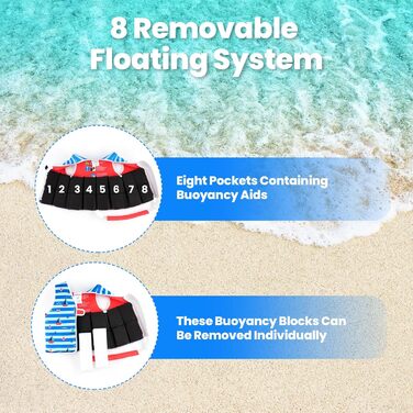 Дитяча жилетка для плавання Kinder Mädchen Junge, допомога у плаванні для малюків 1-6 років, регульовані ремінці безпеки