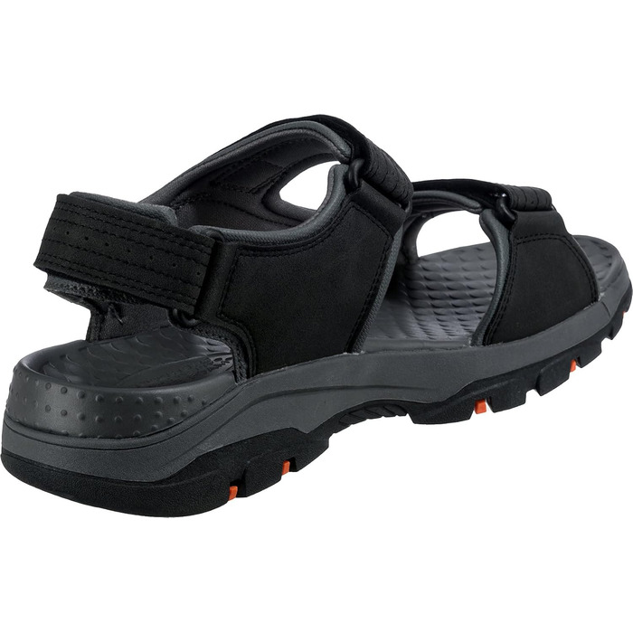 Чоловічі сандалії Skechers Tresmen-Garo - чорні, синтетичні, з відкритим носком