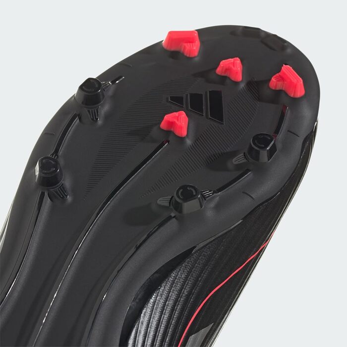 Дитячі футбольні бутси adidas F50 League Mid FG/MG, 36 2/3 EU, чорний/металік/червоний