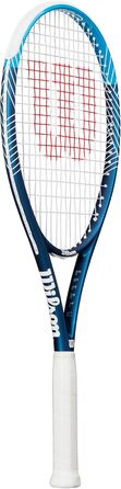 Тенісна ракетка Wilson Blade 101L V9, унісекс, 4-1/8'', синя/біла