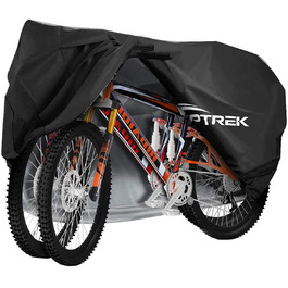 Чохол для велосипедів Toptrek на 2 велосипеди, водонепроникний, 210T Oxford, 210 x 110 x 95 см