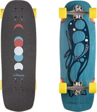 Лонгборд Loaded Boards Ballona, комплект: колеса Otang Fat Free 86a, траки Paris 150мм 50°