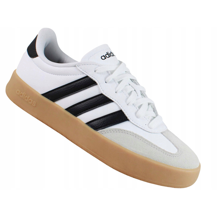 Чоловічі спортивні кросівки adidas Barreda JR1205, білі, легкі та зручні, розмір 42 2/3