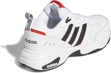 Чоловічі кросівки adidas Strutter — Білі з чорним та червоним (Cloud White/Core Black/Active Red), розмір 43 1/3 EU