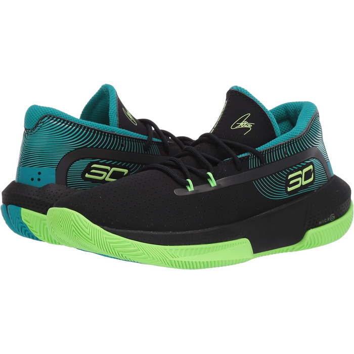 Баскетбольне взуття Under Armour Ua Sc 3zer0 Iii для чоловіків, чорний колір, 36.5 EU