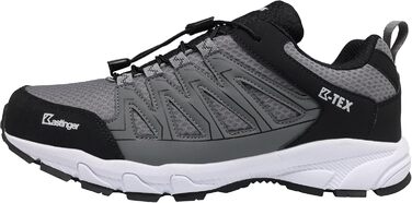 Черевики туристичні Kastinger Unisex Fs-ahrnspitz Low KtxWanderschuh, 49 EU, сірий/чорний