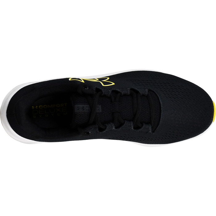 Кросівки для бігу чоловічі Under Armour Charged Pursuit 3 Big Logo, 42.5 EU, Anthracite Black Taxi