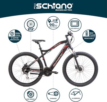 Електровелосипед F.lli Schiano Braver 27.5