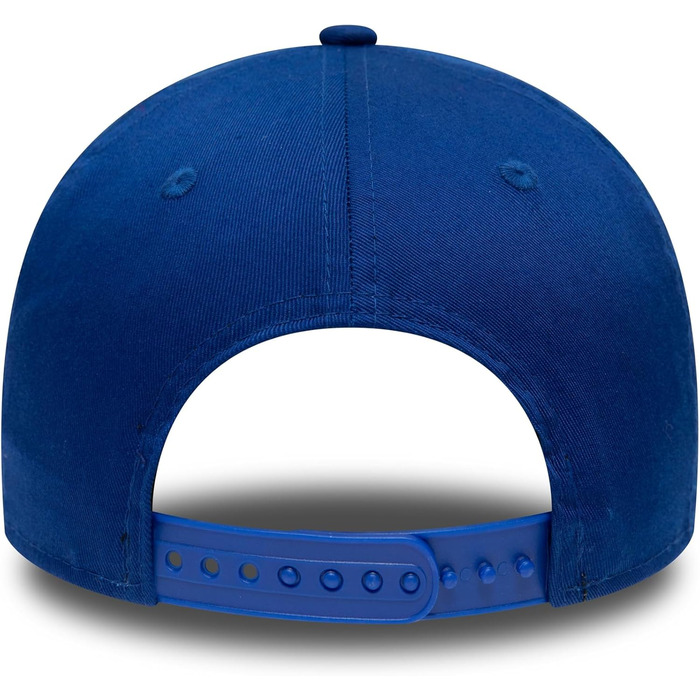 Кепка New Era 9Forty з регульованим розміром, кепка-бейсболка з вигнутим козирком, логотип команди, серія A, Прем'єр-ліга, універсальний розмір, Chelsea FC, блакитна