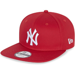 Кепка New Era New York Yankees 9Fifty Scarlet з логотипом команди, розмір M-L