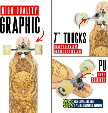 Скейтборд Madd Gear Pro Series Swift Complete 78.7x20.3 см для початківців