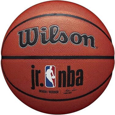 Баскетбольний м'яч Wilson Jr NBA Outdoor №6, коричневий, універсальний